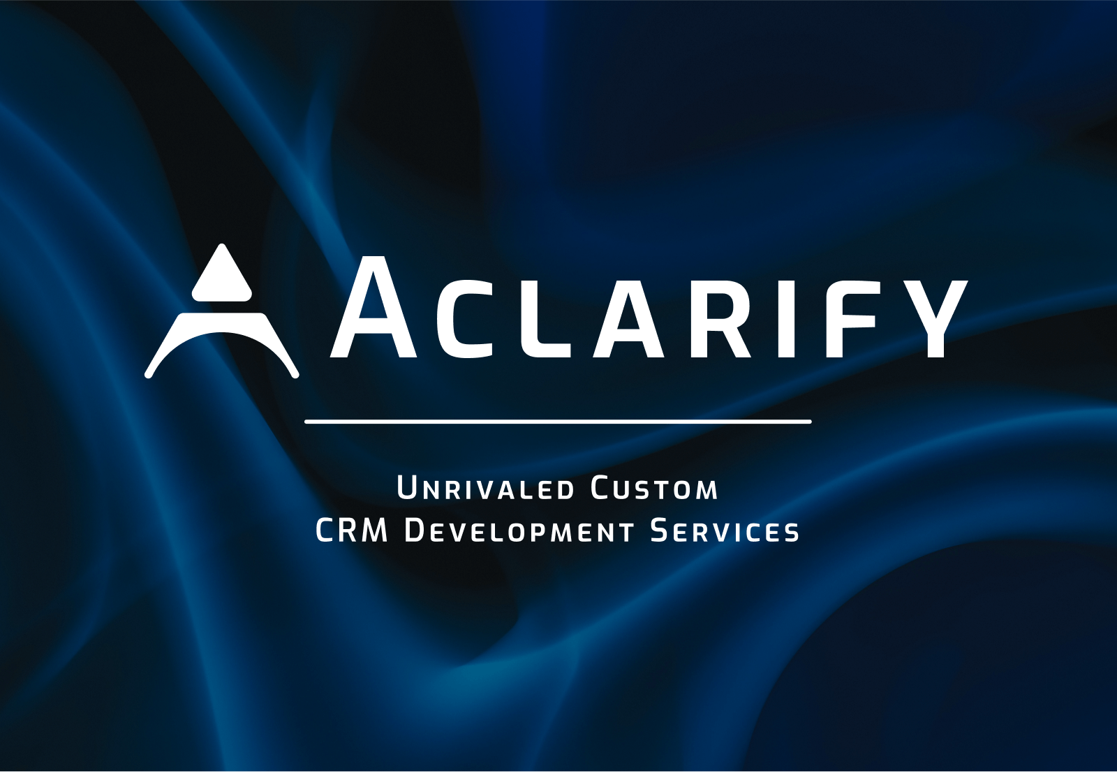 Aclarify provides Custom CRM Development Services