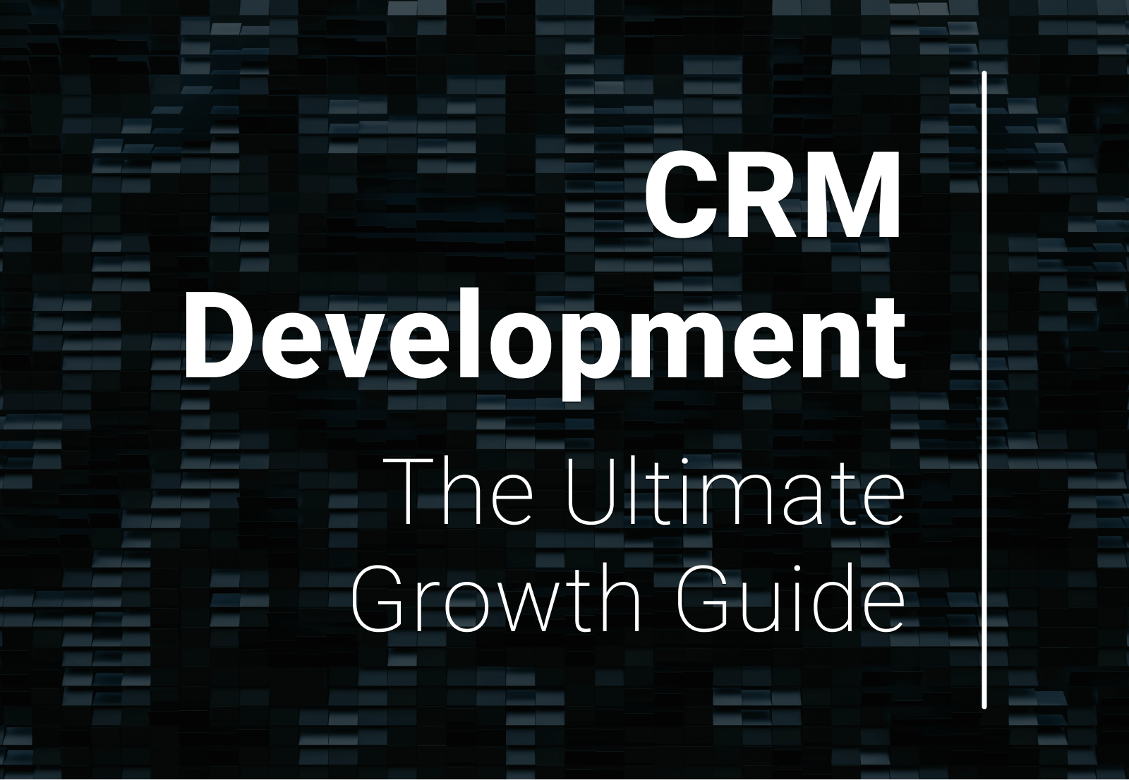 CRM Development - A Comprehensive Guide