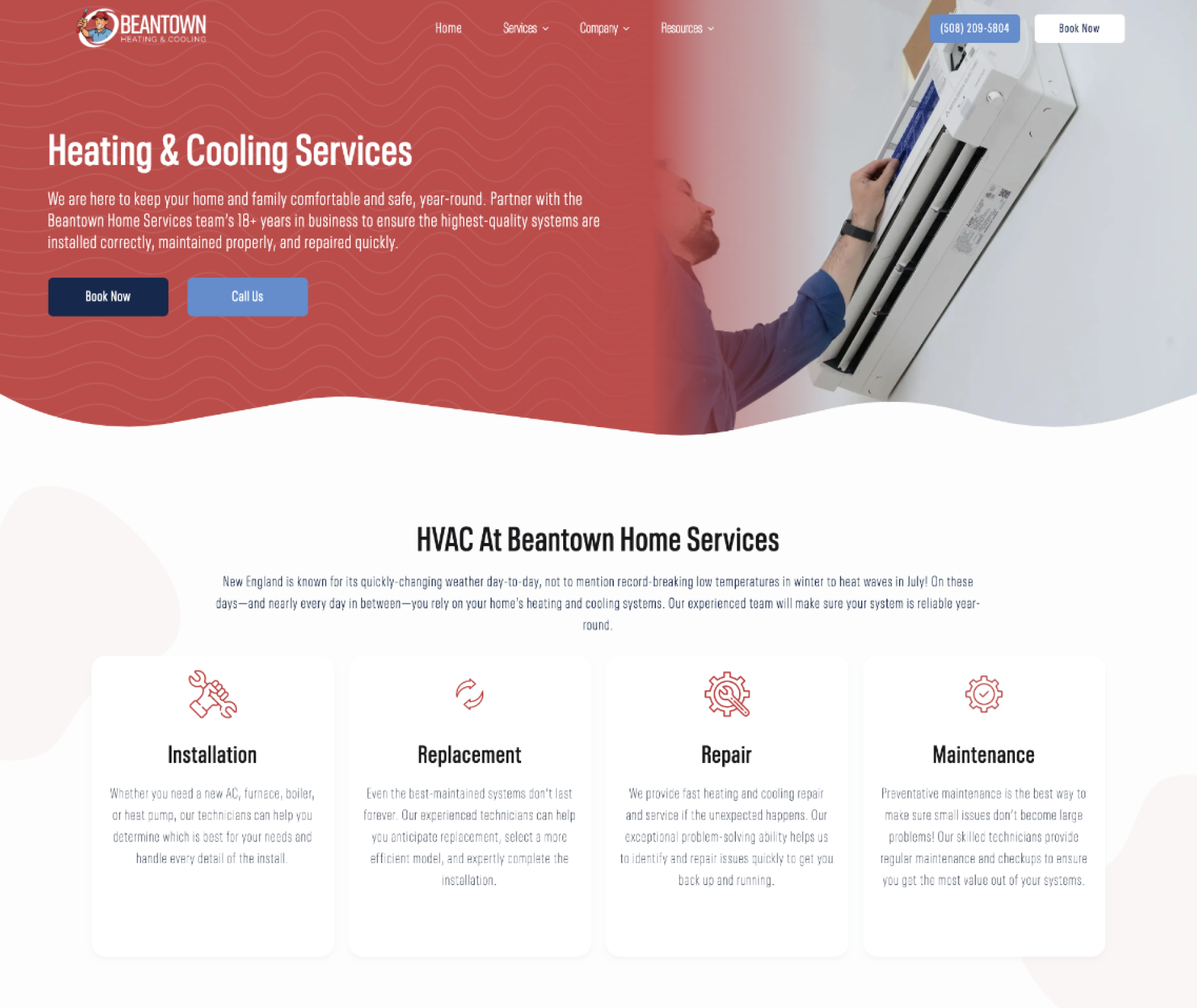 Beantown Services Page